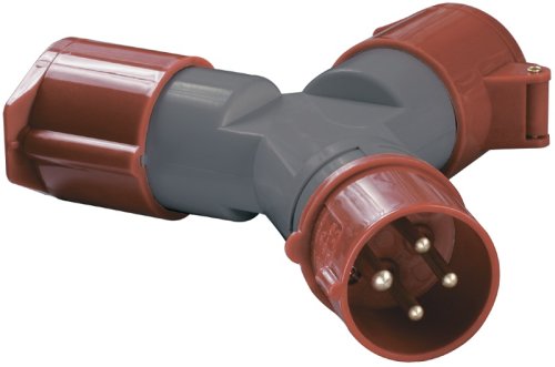 Разветвитель кабельный двухлучевой IEK КНР ССИ-1012-214 16А 3P+PE 400В IP44 красный фото Разветвитель кабельный двухлучевой IEK КНР ССИ-1012-214 16А 3P+PE 400В IP44 красный картинка